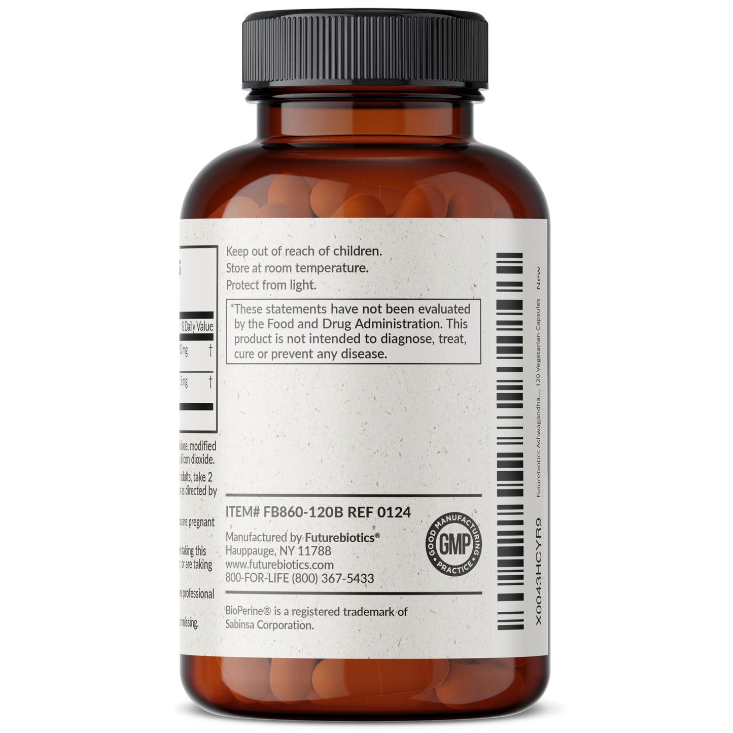 Futurebiotics Ashwagandha Extra Strength Stress & Mood Support with BioPerine FuturebioticsBuy Supplements Australia