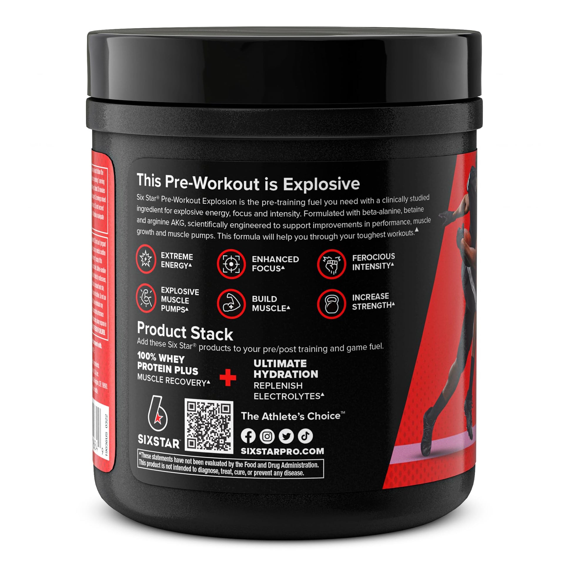 Six Star Pre Workout PreWorkout Explosion Pre Workout Powder for Men & Women PreWorkout Six StarBuy Supplements Australia