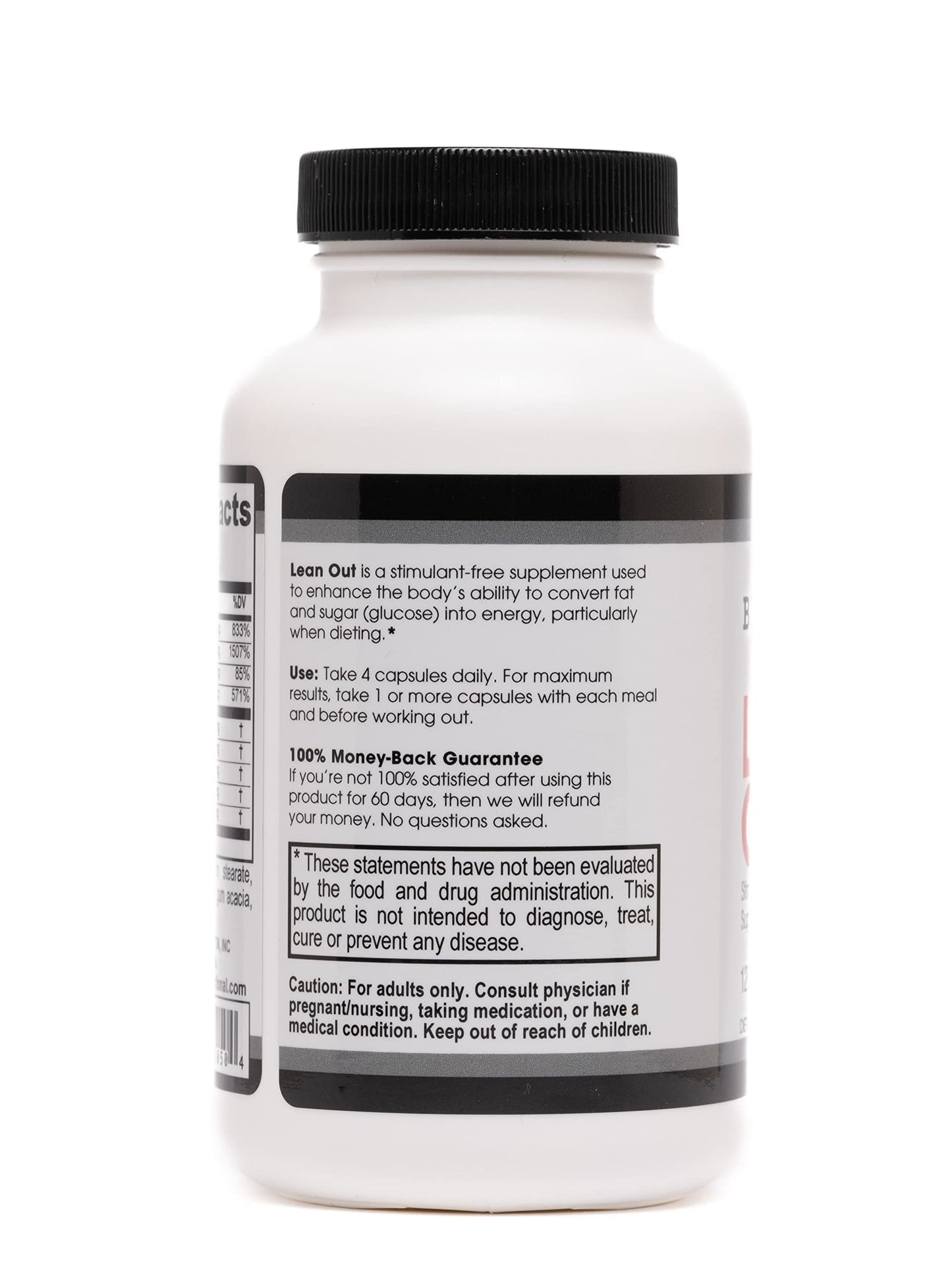 Beverly International Lean Out 120 caps. Fat Burner with Metabolic Support. Lipotropics. Beverly InternationalBuy Supplements Australia