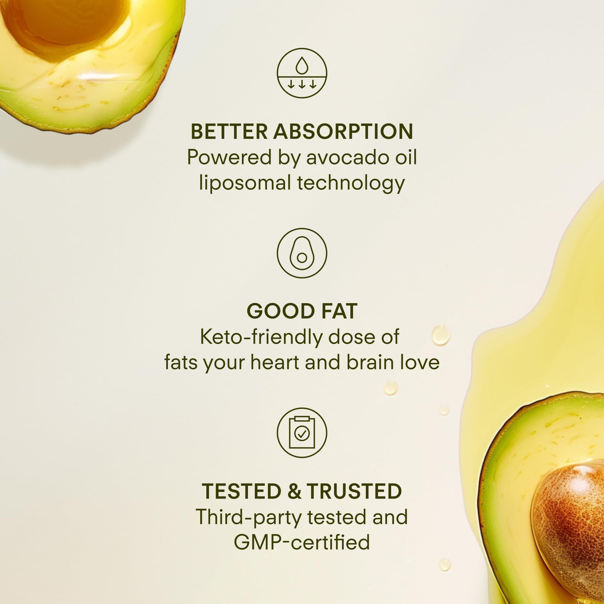 Sunny Within - Brain Health Supplement - Magnesium L-Threonate from Magtein®, Lion’s Mane, Alpha GPC, L-Theanine, ALA & Avocado Oil - Focus, Mood & Memory Support* - 30 Daily Vegan Pouches Sunny WithinBuy Supplements Australia