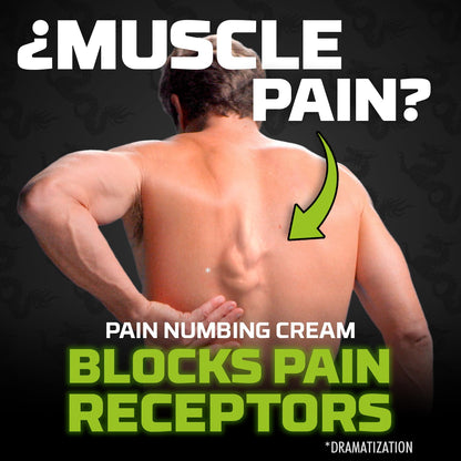 Dragon Numbing Cream Lidocaine 4% Maximum Strength Numbing Cream, Topical analgesic with Lidocaine for Muscle Relief, Pain Cream for Knees and Feet, 2.7 Oz DRAGONBuy Supplements Australia