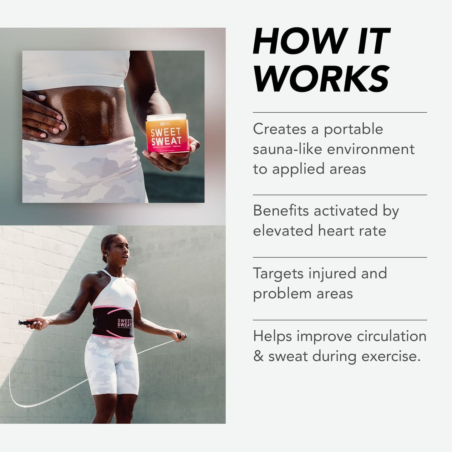 Sweet Sweat 'Workout Enhancer' Gel - Maximize Your Exercise & Sweat Faster - 13.5oz Sports ResearchBuy Supplements Australia