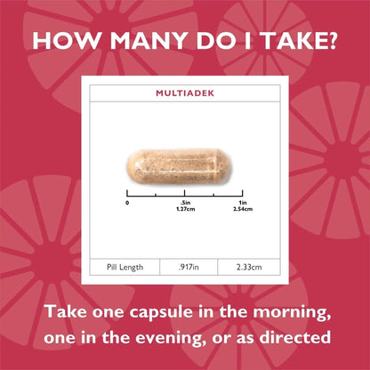 Celebrate Vitamins Multi ADEK, Iron Free – Daily Bariatric Multivitamin, High Level of Vitamins A, D, E, K & B12 Celebrate Bariatric Supplements