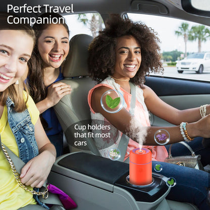 CHOUWEEK Car Essential Oil Diffuser, Mini Portable Air Diffuser for Aromatherapy, Small USB CHOUWEEKBuy Supplements Australia