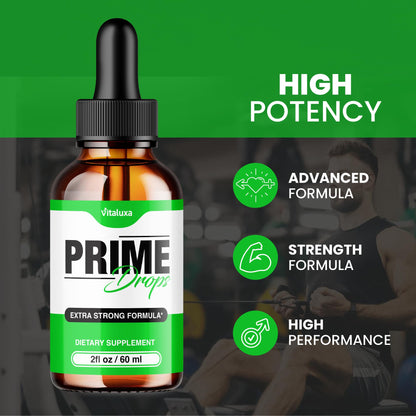 (2 Pack) Prime Drops for Men, Extra Strength Prime Drops Liquid Supplement Performance Blend All Natural Support, PrimeDrops Advanced Formula Vitamins for Health Wellness Reviews (4oz) VitaluxaBuy Supplements Australia
