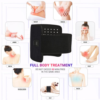 LPSAFP Red Light Therapy Belt for Body, Wearable Device with Blue, red and Near Infrared Light LPSAFPBuy Supplements Australia