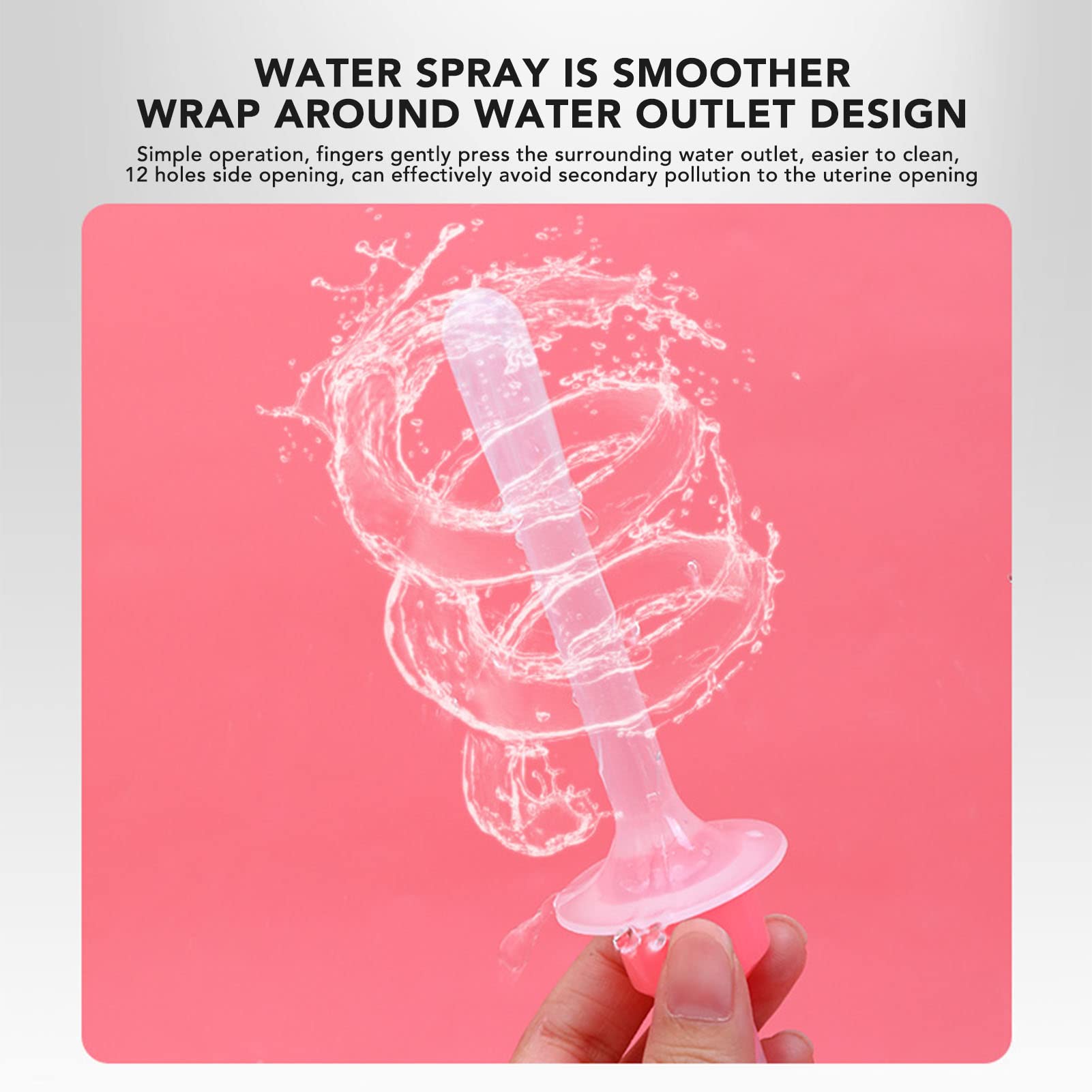 Vaginal Douche Cleaner,350ml Vaginal Cleanser Vaginal Douche Reusable Vaginal Cleansing System BrrnooBuy Supplements Australia