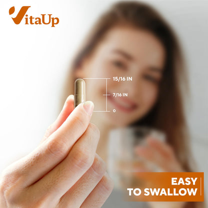VitaUp Organic Ashwagandha Capsules 1310 mg - USA Made Ashwagandha Supplements VitaUpBuy Supplements Australia