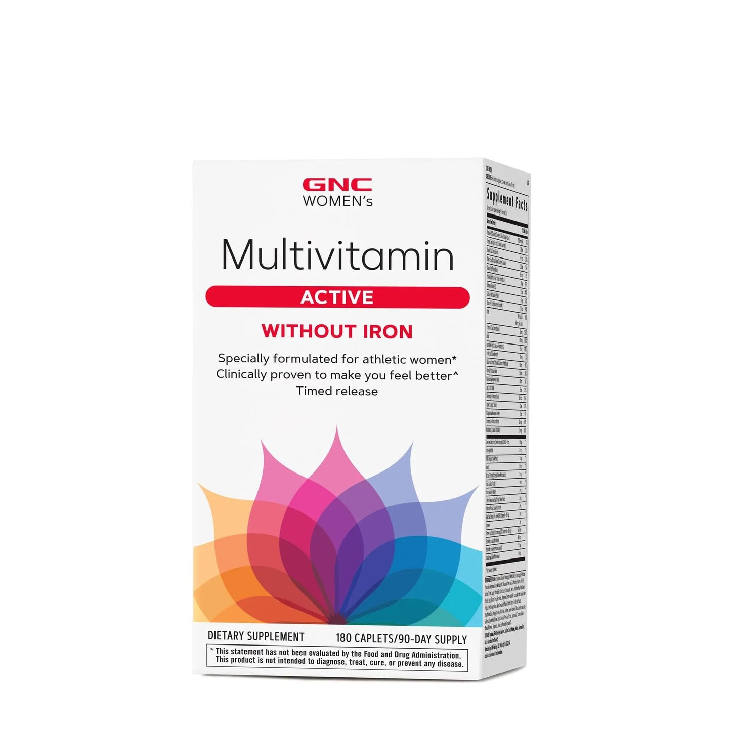 GNC Women's Multivitamin Active Without Iron, Supports an Active Lifestyle, 30+ Nutrient Formula, Promotes Bone & Joint Health GNC