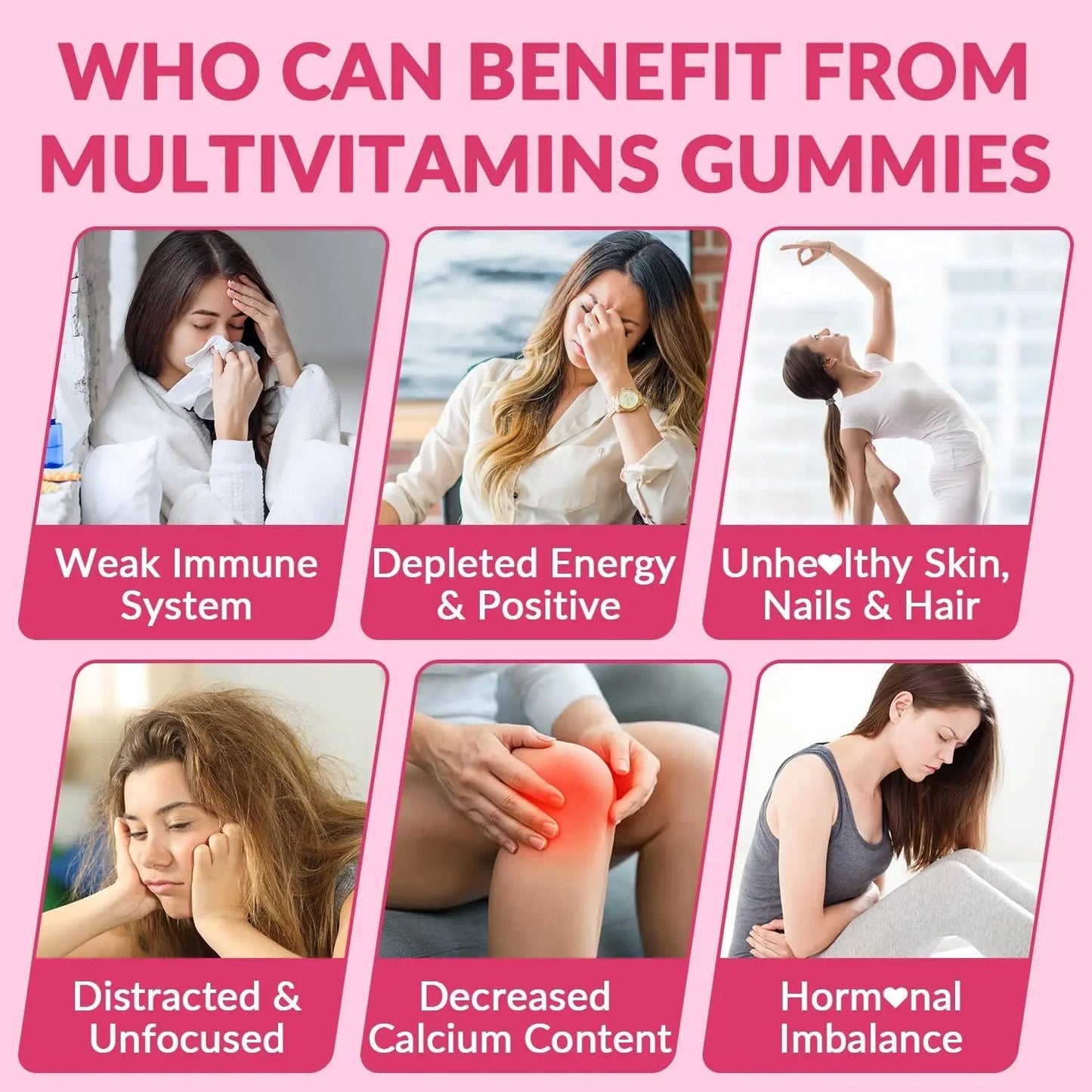 WEEVIT Methylated Multivitamin for Women Gummies, Womens Multivitamin Gummy with Collagen, Iron, Omega-3 WEEVIT