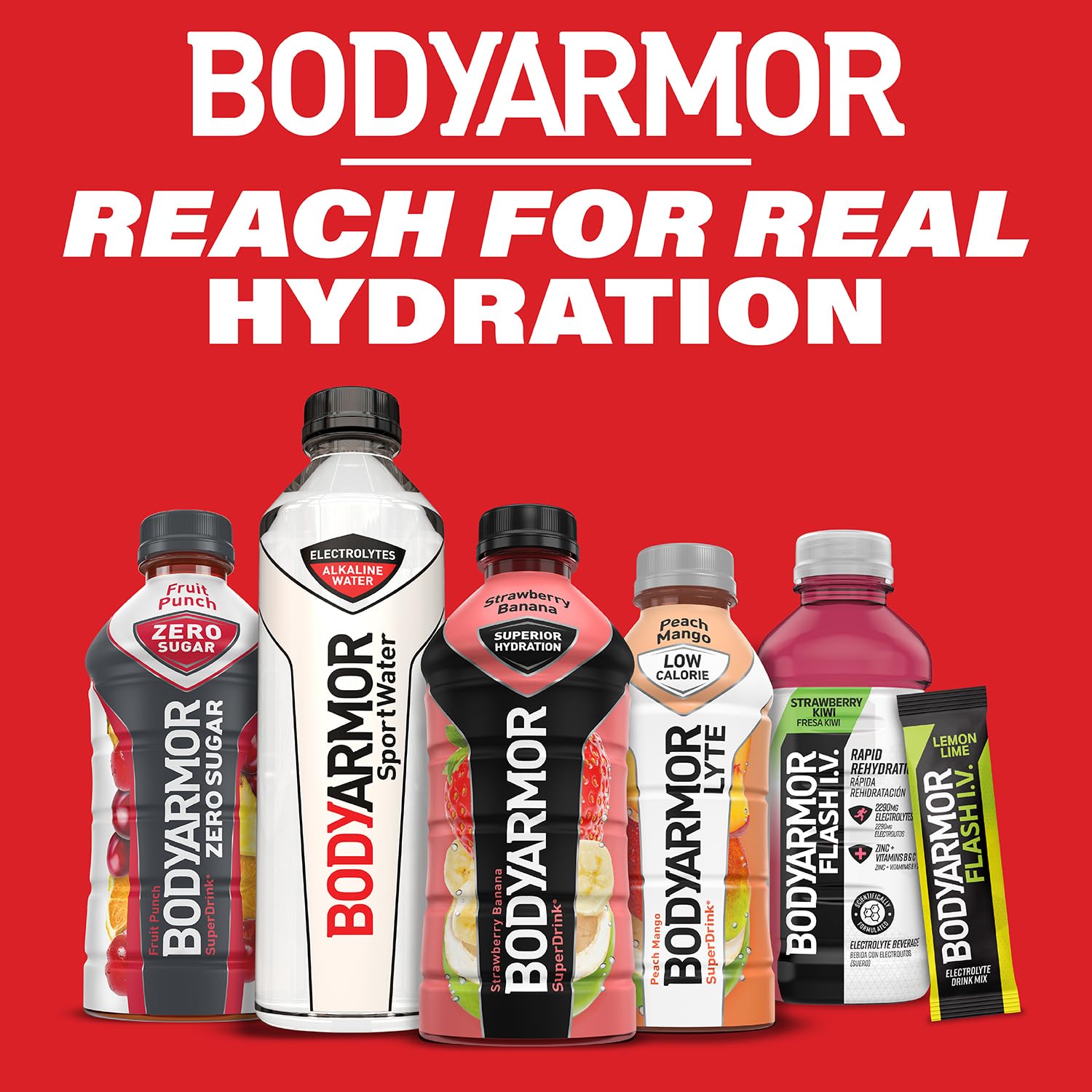BODYARMOR LYTE Sports Drink Low-Calorie Sports Beverage, Peach Mango, Coconut BODYARMORBuy Supplements Australia