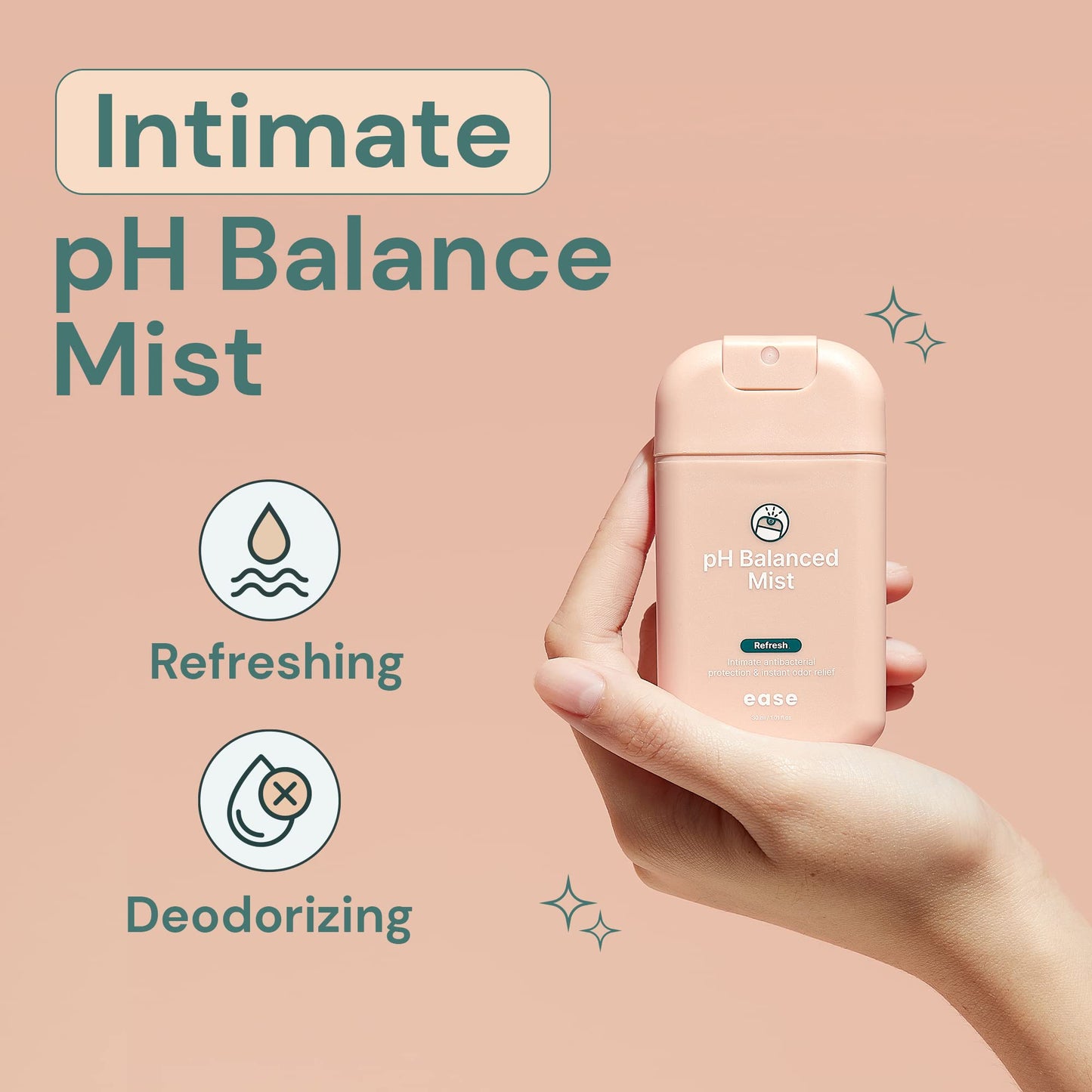 Ease Intimate Soothing pH-Balanced Mist for Feminine Itching and Discomfort Relief EaseBuy Supplements Australia