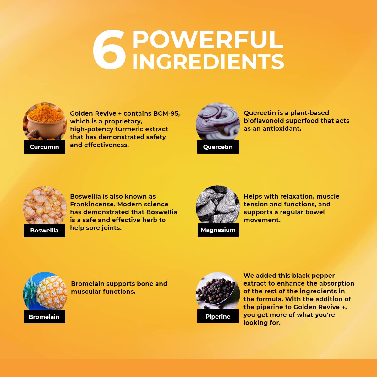 UpWellness Golden Revive + Joint Support with Quercetin, Magnesium, and Turmeric UpWellness Nutrient-Rich LivingBuy Supplements Australia