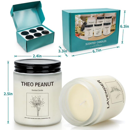 6 Pack Scented Candles, Aromatherapy Candles Gifts Set for Women, 42.6 oz 300 Hour Long Lasting YINUO LIGHTBuy Supplements Australia