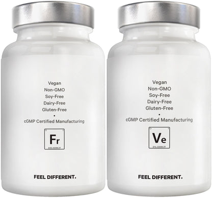 Amen Fruits + Veggies Vitamins Bundle, Raw Whole Food Multivitamin Capsules, Greens Vegetables, Red Fruits & Berries Vegan Blend, Fibers + Phytonutrients Superfood Minerals Supplement, Non-GMO, 180 ct AmenBuy Supplements Australia