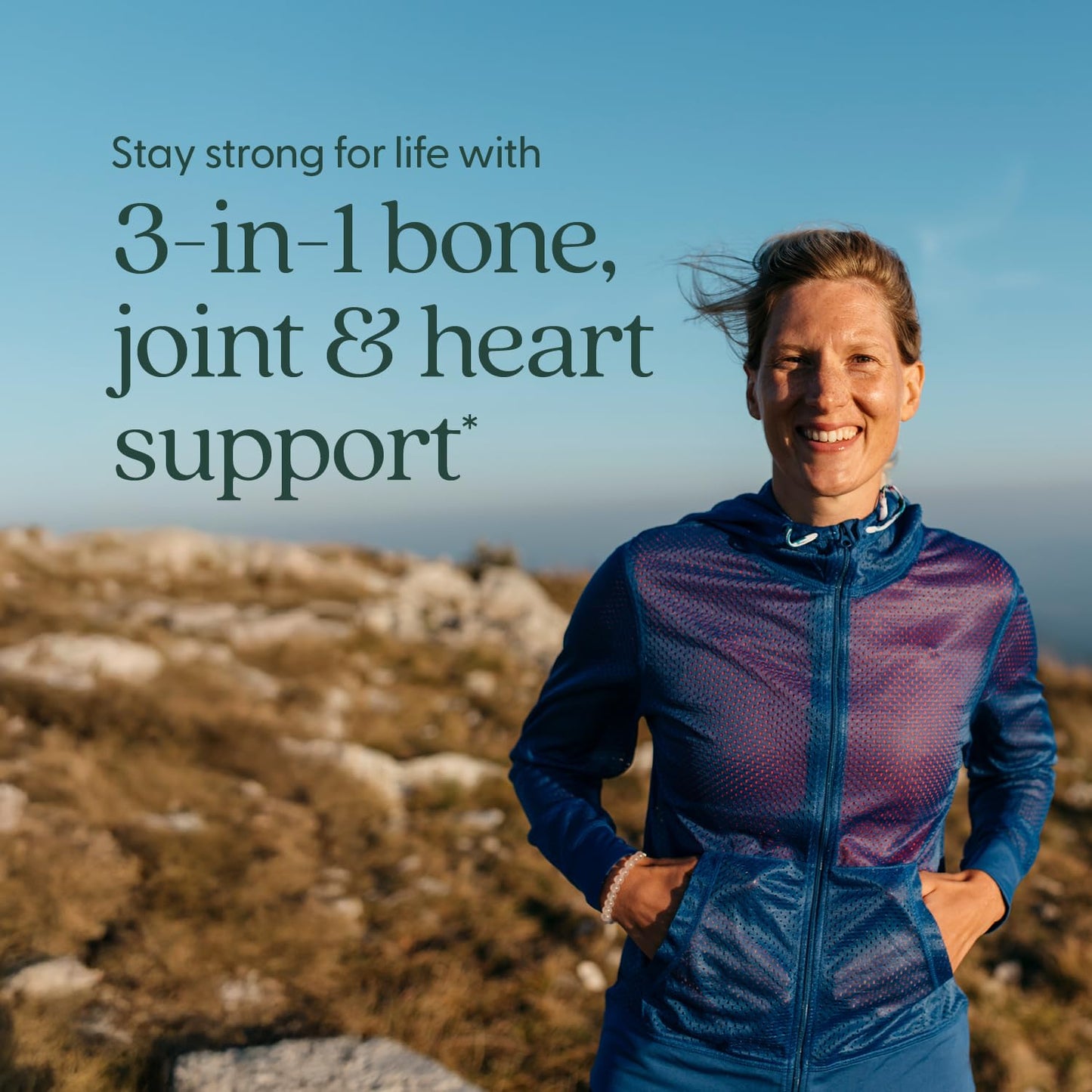 New Chapter Calcium Supplement - Bone Strength Plant-Based USDA Organic Calcium with Magnesium, Vitamin D3+K2, for Bone Health & Joint Mobility, Heart Support