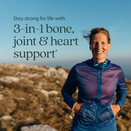 New Chapter Calcium Supplement - Bone Strength Plant-Based USDA Organic Calcium with Magnesium, Vitamin D3+K2, for Bone Health & Joint Mobility, Heart Support