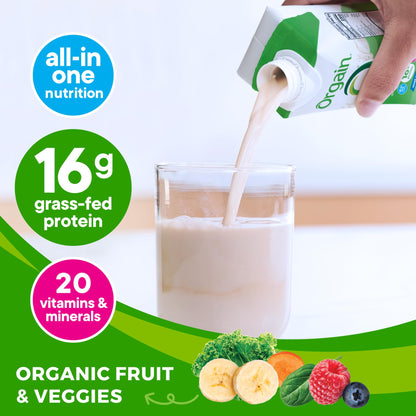 Orgain Organic Nutritional Protein Shake, Vanilla Bean - 16g Grass Fed Whey Protein OrgainBuy Supplements Australia