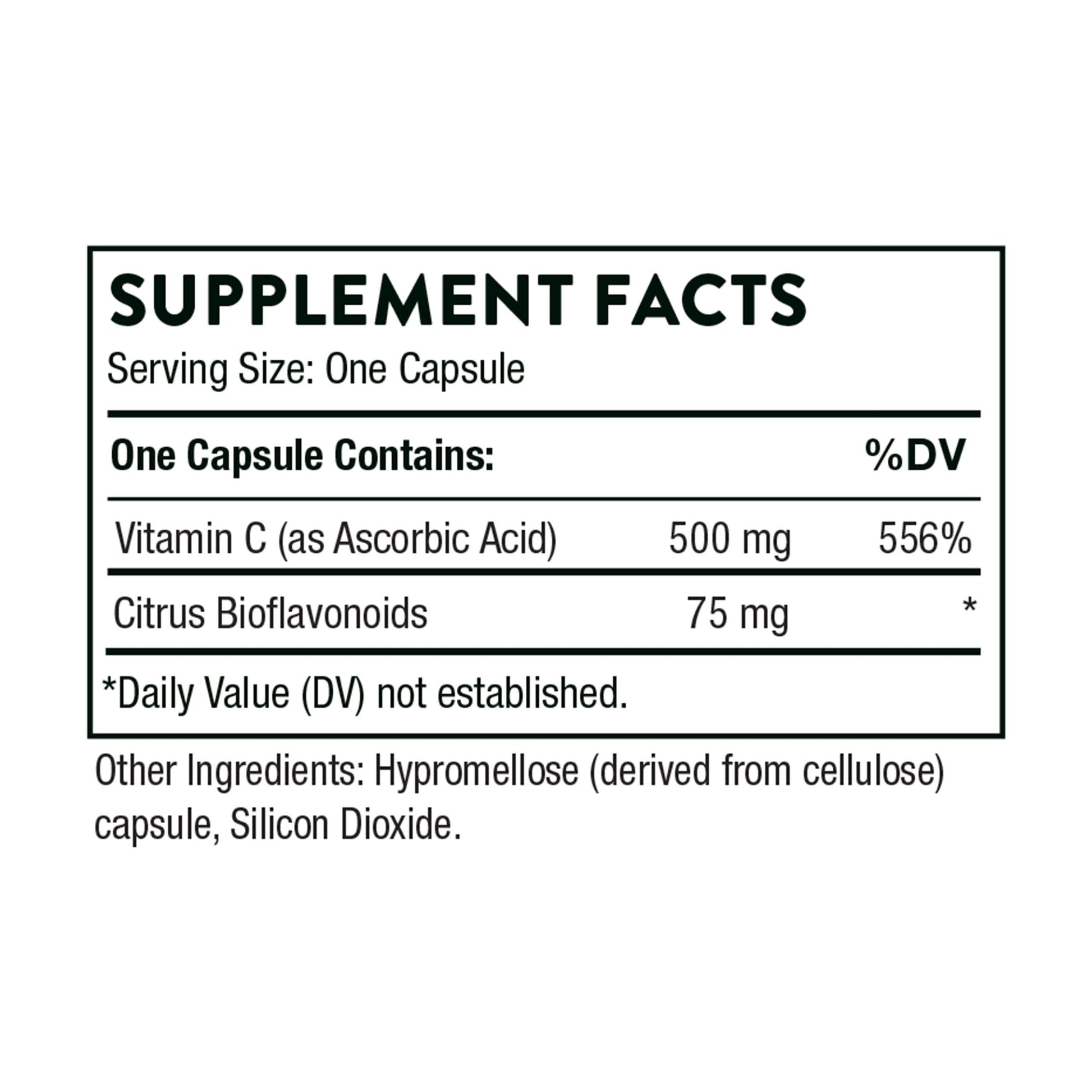 THORNE Vitamin C - Blend of Vitamin C and Citrus Bioflavonoids from Oranges - Support THORNEBuy Supplements Australia