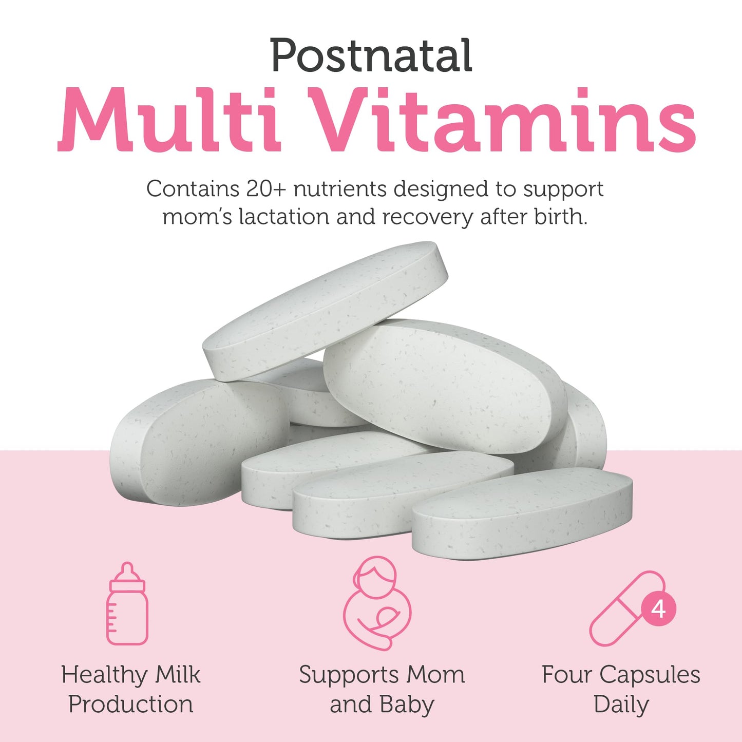 Zahler Postnatal Flow for Advanced Lactation Support, Breastfeeding + Postnatal Support, 120 Tablets. ZahlerBuy Supplements Australia