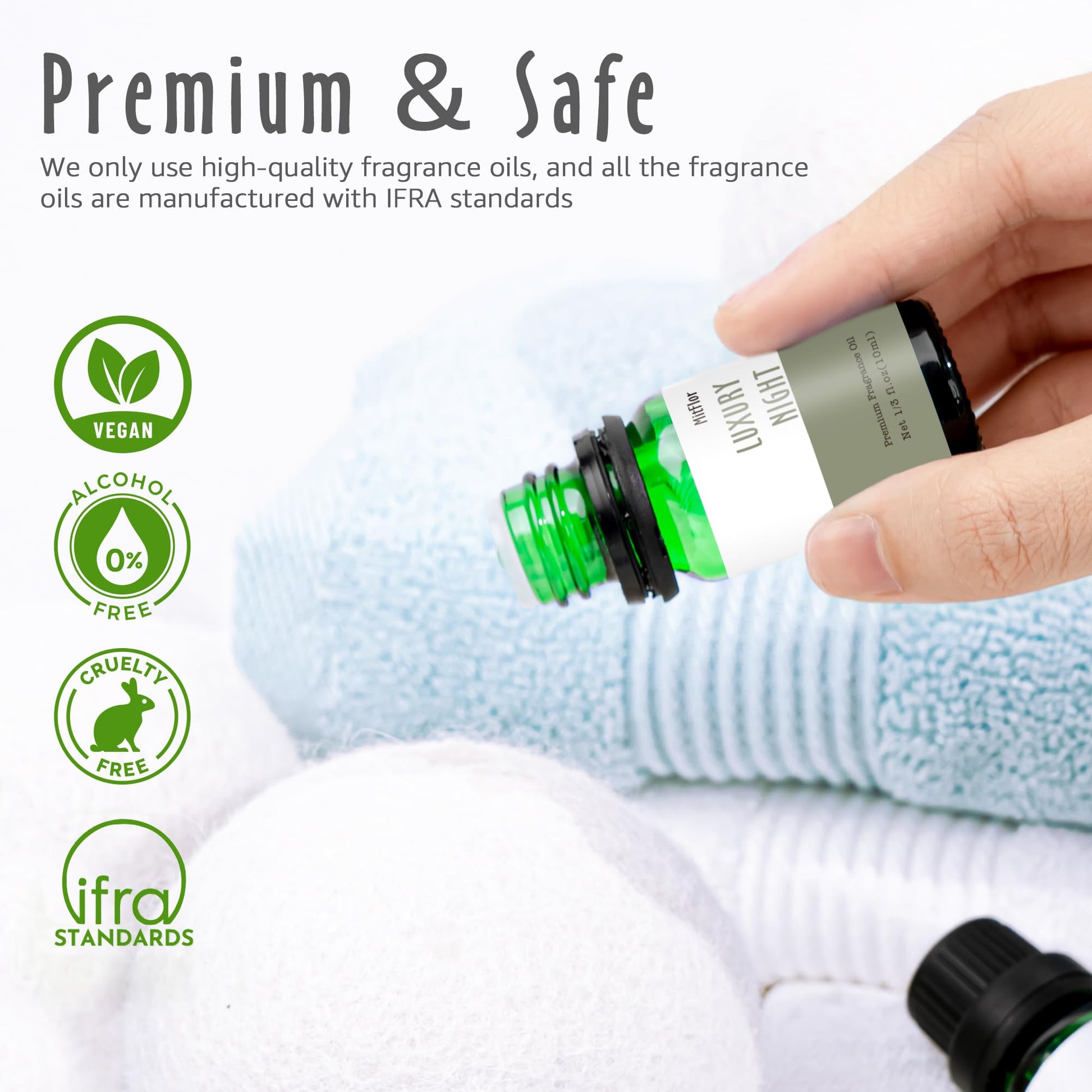 Fragrance Oils, MitFlor Hotel Collection Diffuser Oil for Home, Soap & Candle Making Scents MitFlorBuy Supplements Australia
