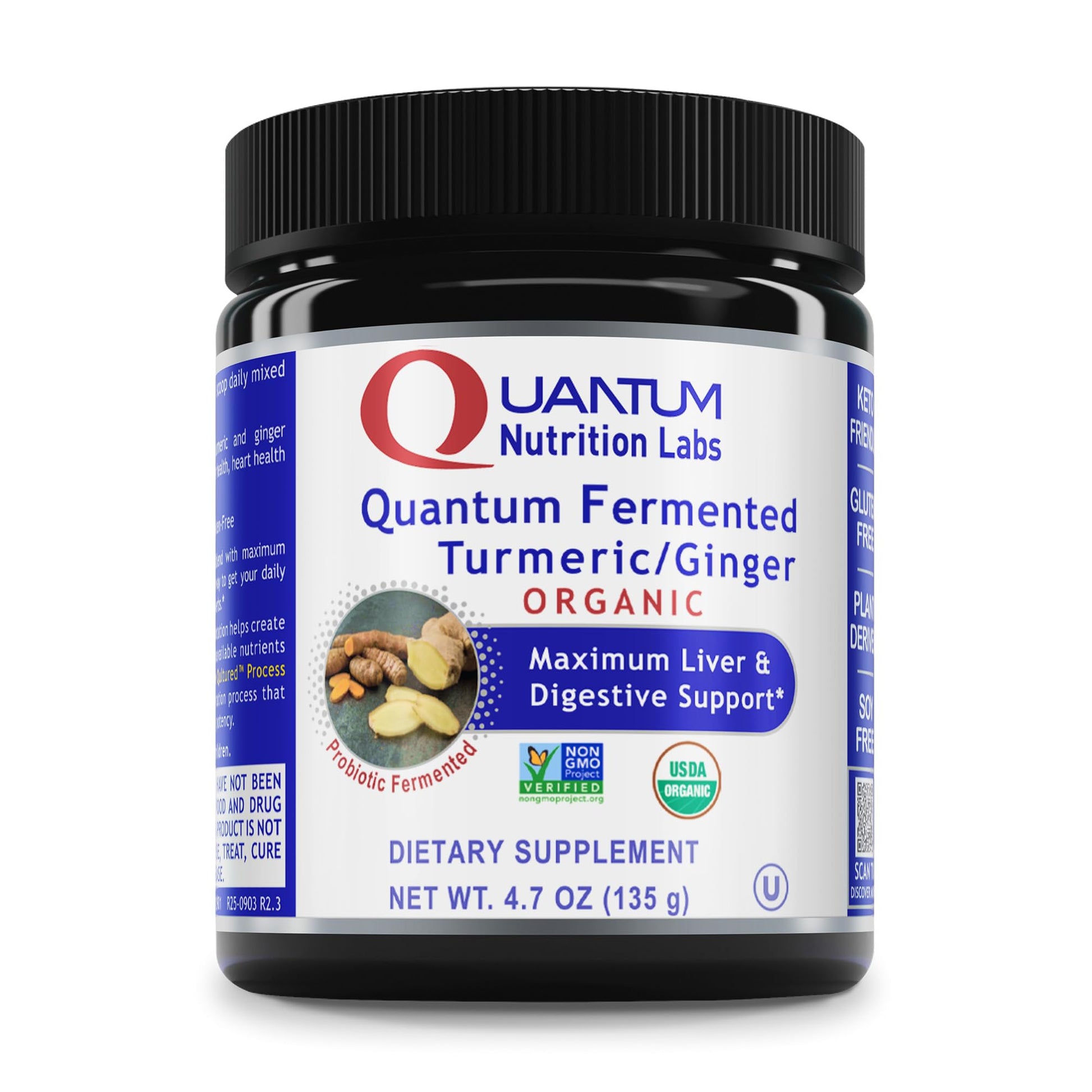Premier Research Labs Premier Fermented Turmeric/Ginger Root - Probiotic Fermented Turmeric & Ginger Powder Supplement, Active Curcuminoids, Herbal Supplement - 4.7 Oz Premier Research LabsBuy Supplements Australia
