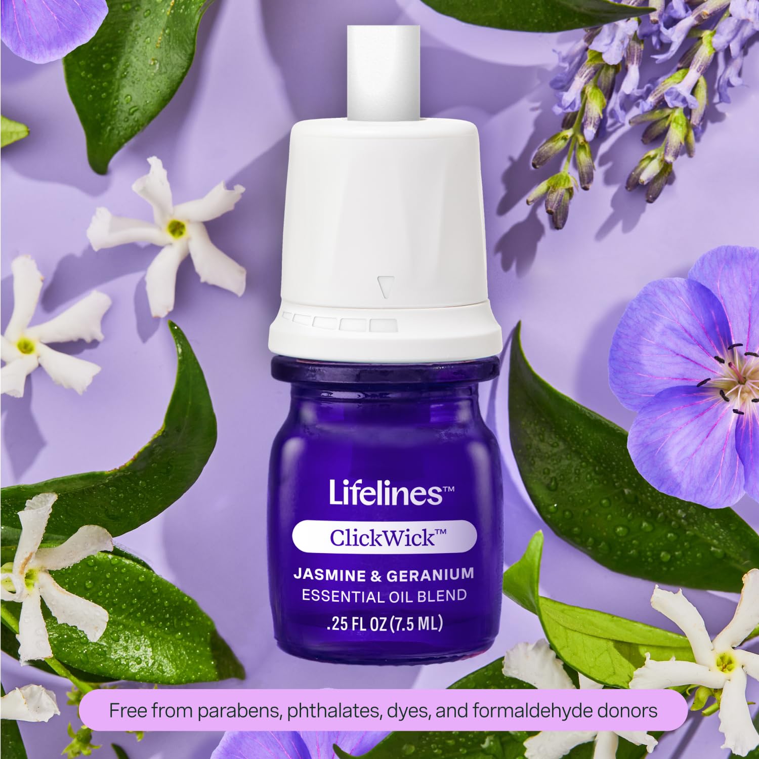 Lifelines ClickWick Essential Oil Blend 2-Pack: in Bloom and Citrus Grove, for Lifelines ClickWick Essential LifelinesBuy Supplements Australia