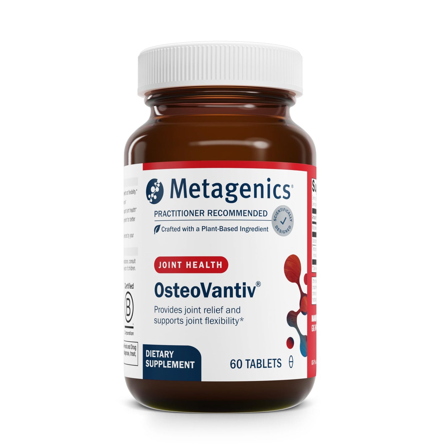 Metagenics OsteoVantiv Joint Support Supplement Helps Provide Joint Relief and Support Joint Felxibility - 60 Tablets MetagenicsBuy Supplements Australia