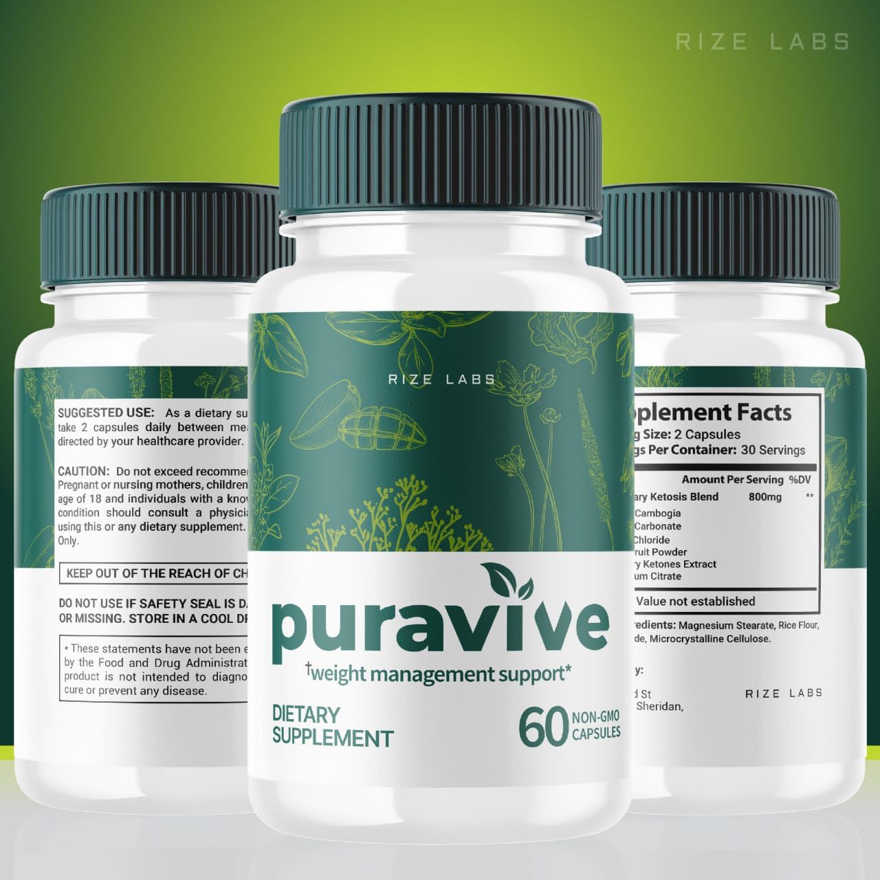 (5 Pack) Puravive Weight Health Pills, Puravive Exotic Rice Capsules Reviews, Purevive Weight rize labsBuy Supplements Australia