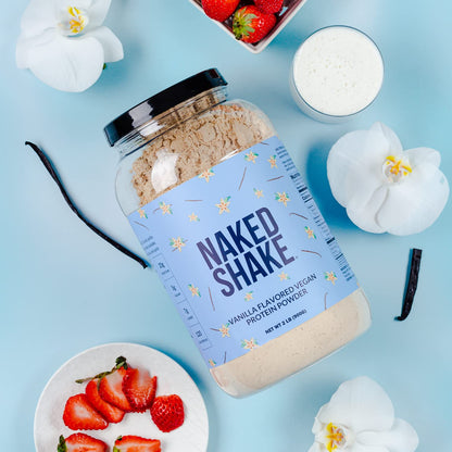 NAKED nutrition Naked Shake - Vanilla Protein Powder - Plant Based Protein Shake NAKEDBuy Supplements Australia