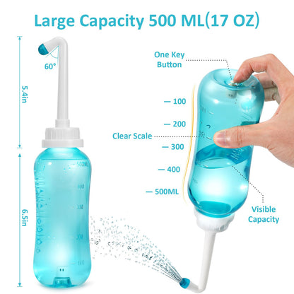 Peri Bottle Zitrads, Squeeze-Free Portable Bidet for Postpartum Essentials, Peri Bottles ZitradsBuy Supplements Australia