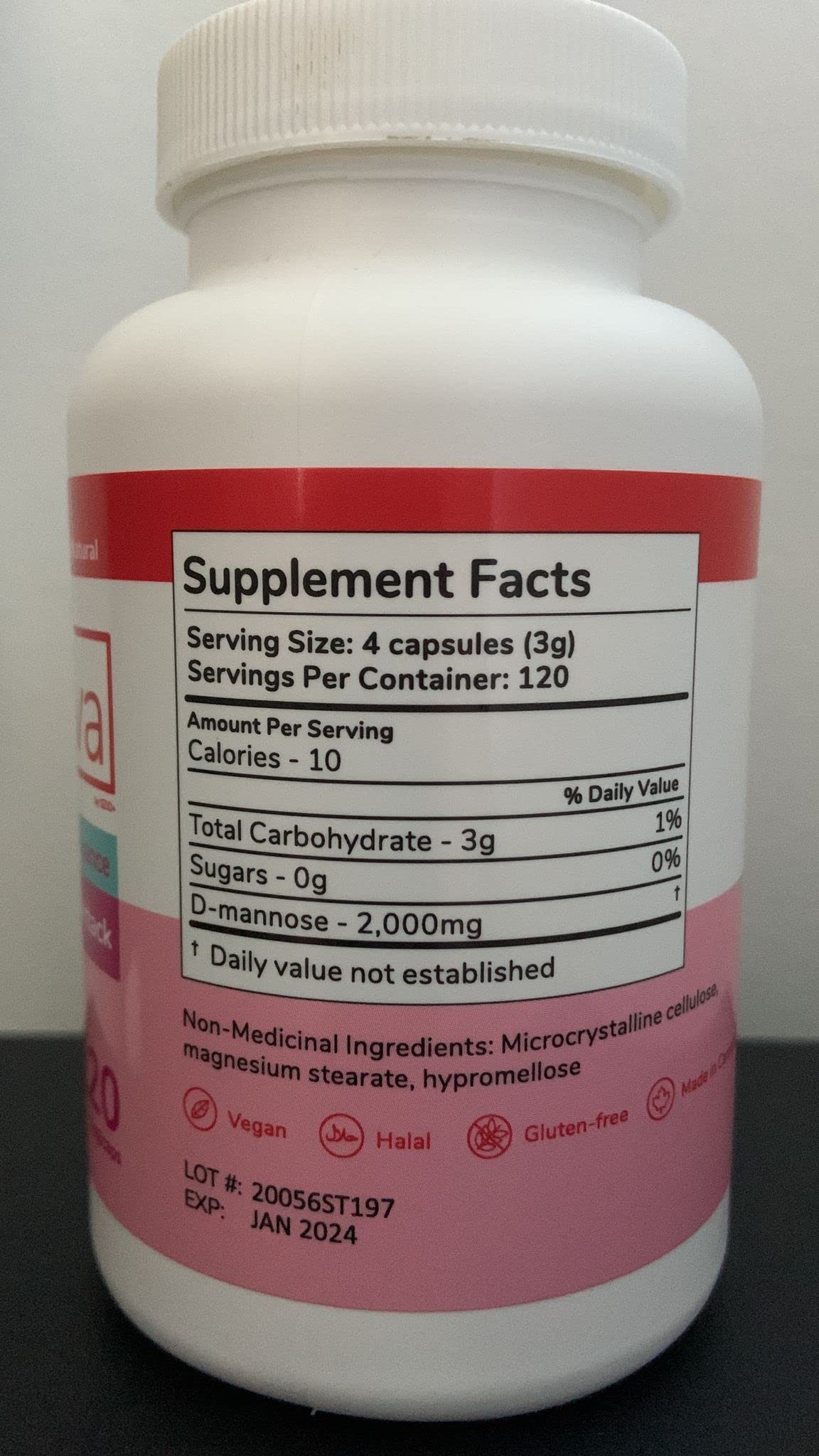Szio+ Utiva D-Mannose 500mg Capsules – Naturally Flush The Bladder and Urinary Tract – UTI Avoidance – D Mannose Supplements for Women – Supports Urinary Tract Infection Treatments, 120 Capsules Szio+Buy Supplements Australia