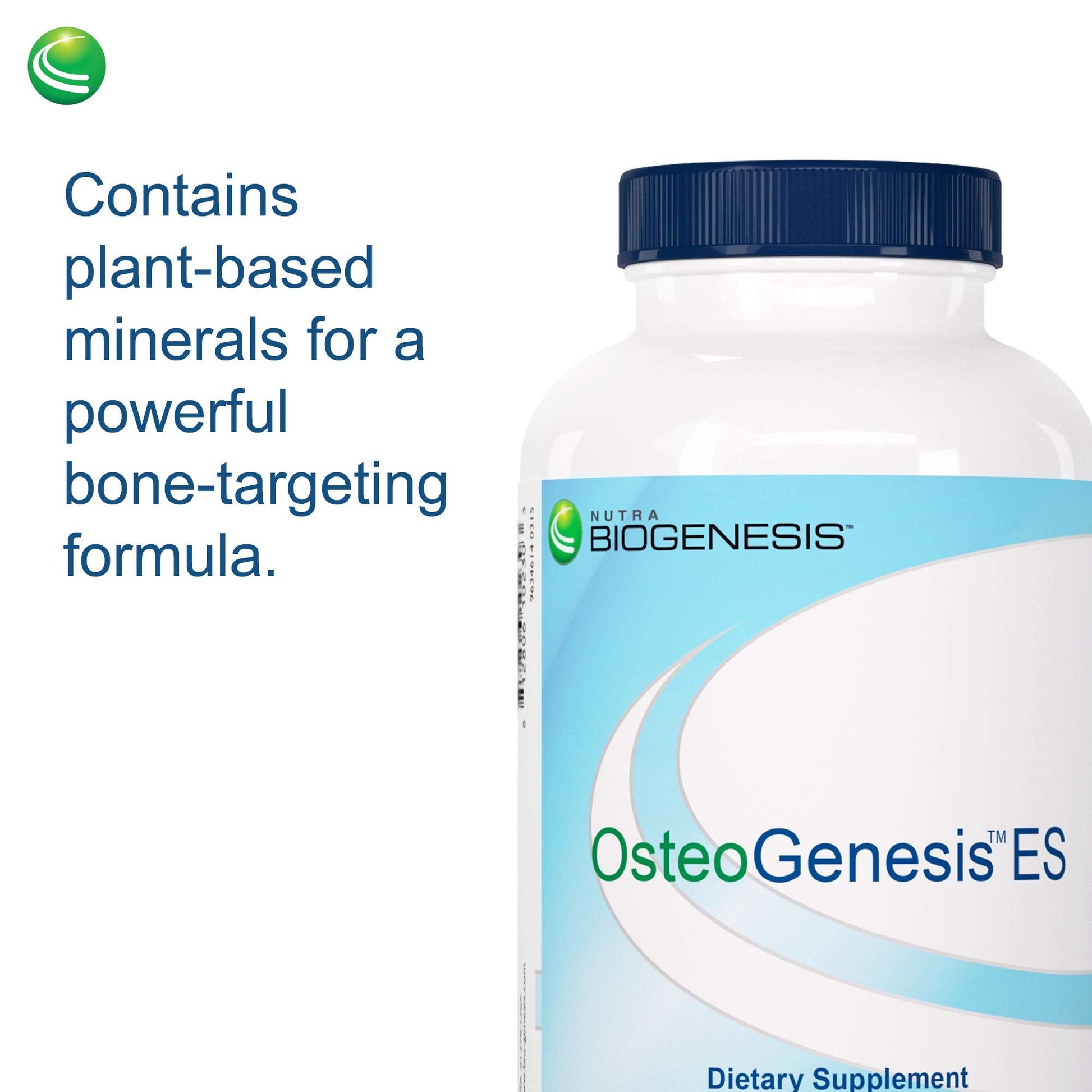 Nutra Biogenesis Osteogenesis - Bone Health Supplements for Women & Men, Vitamin D3 K2 & Calcium for Bone Density & Healing, Minerals Zinc, Magnesium & Boron - 240 Veggie Capsules Nutra BioGenesisBuy Supplements Australia