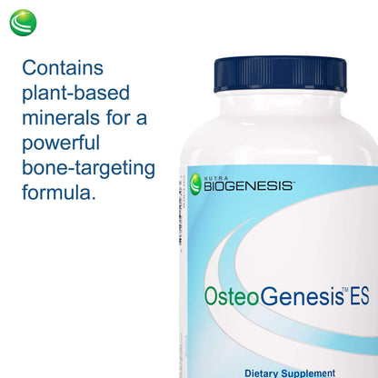 Nutra Biogenesis Osteogenesis - Bone Health Supplements for Women & Men, Vitamin D3 K2 & Calcium for Bone Density & Healing, Minerals Zinc, Magnesium & Boron - 240 Veggie Capsules Nutra BioGenesisBuy Supplements Australia
