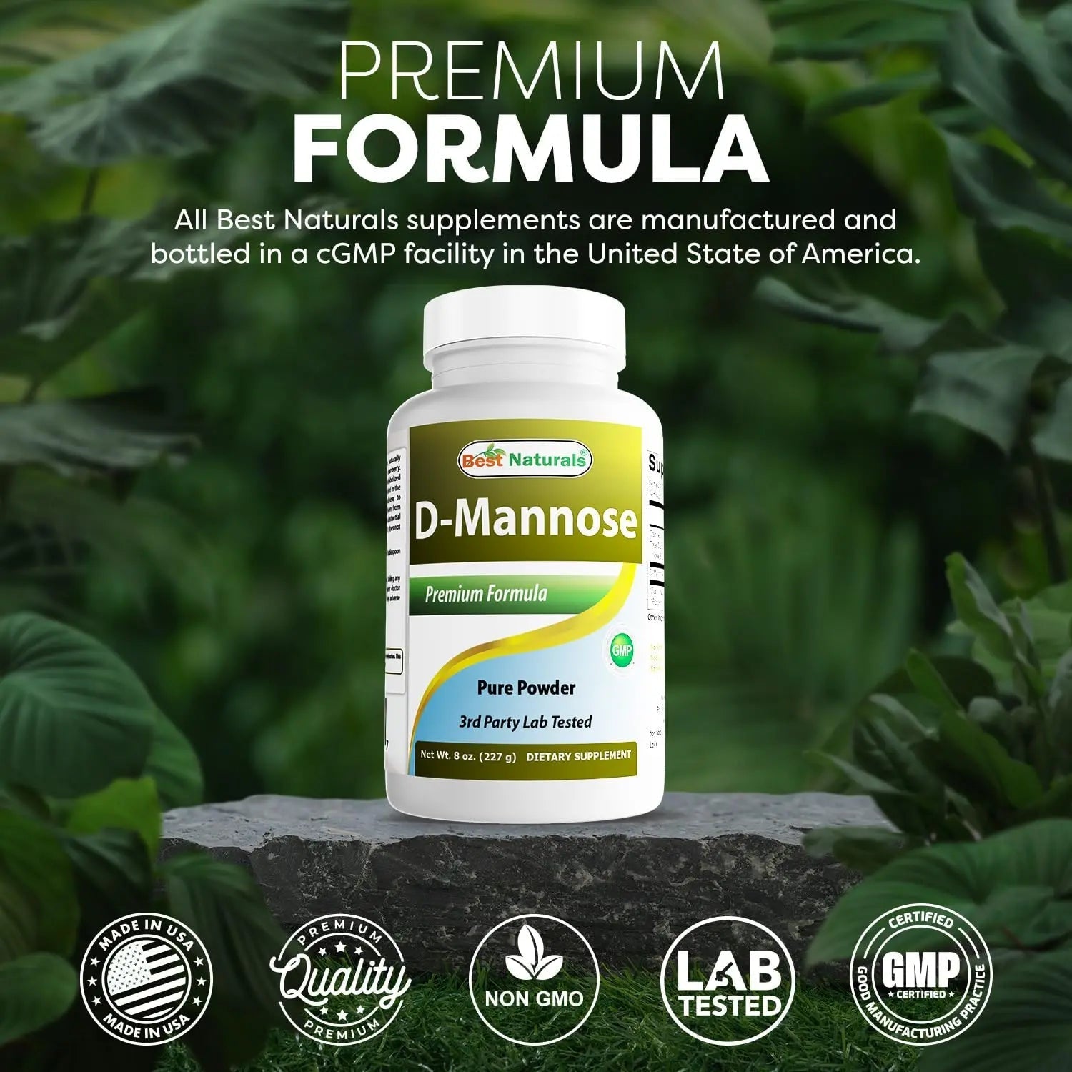 Best Naturals D-Mannose Pure Powder - Urinary Tract Cleanse Supplement - 8 OZ Best NaturalsBuy Supplements Australia