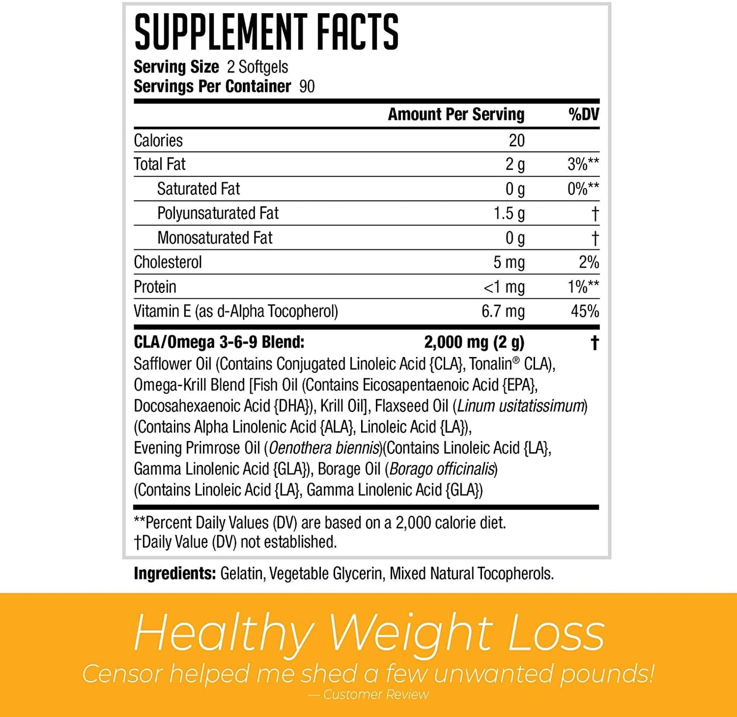 Censor NDS Nutrition Fat Loss and Body Toner with CLA, Fish Oil, Safflower and Omega 3-6-9 Blend CensorBuy Supplements Australia