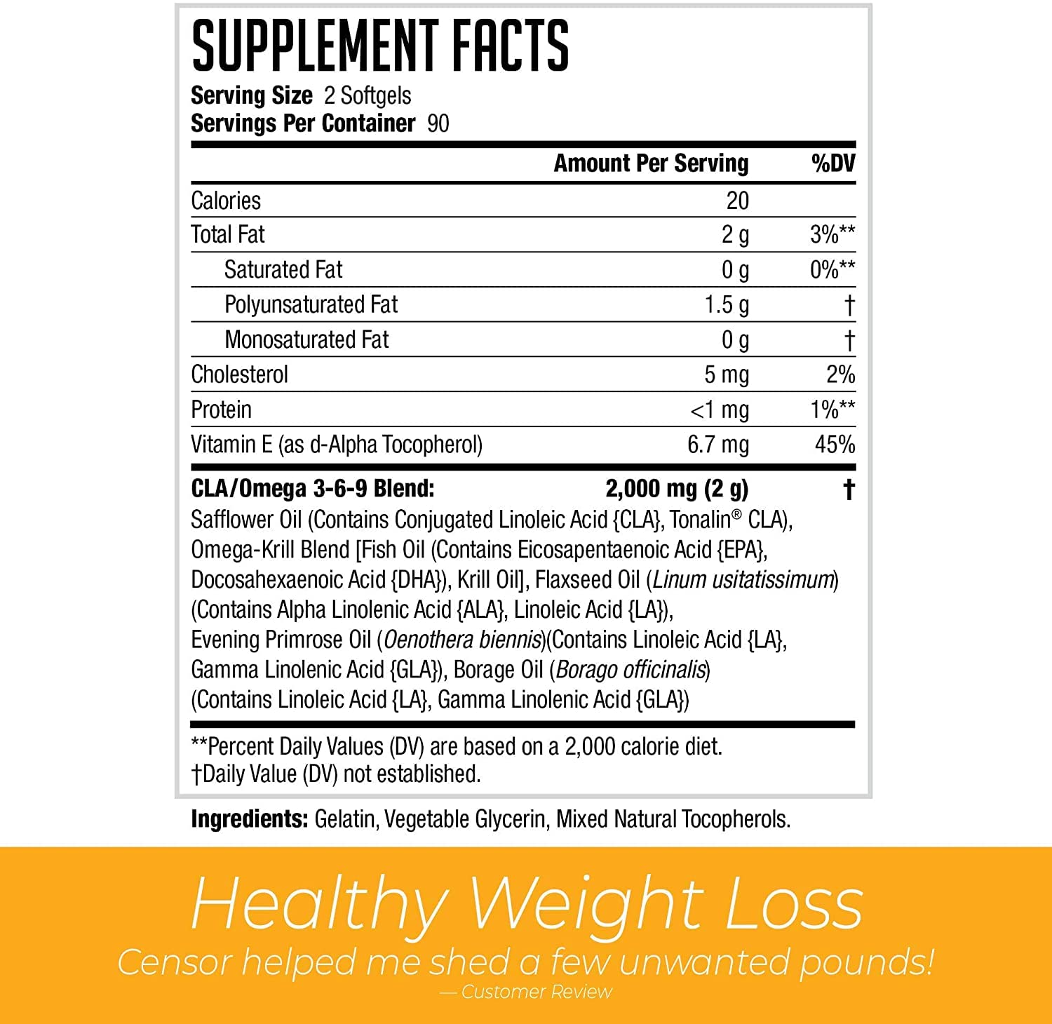 Censor NDS Nutrition Fat Loss and Body Toner with CLA, Fish Oil, Safflower and Omega 3-6-9 Blend CensorBuy Supplements Australia