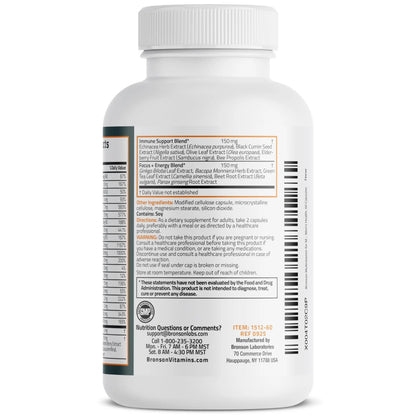 Bronson Multivitamin for Men All-in-One Daily Coverage Formula Key Vitamins, Minerals & Herbs to Support Men's Health, 60 Capsules BronsonBuy Supplements Australia