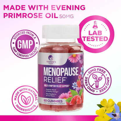 Nature's Glow Menopause Relief Vitamin Gummy for Women - Effective Menopause Nature's GlowBuy Supplements Australia