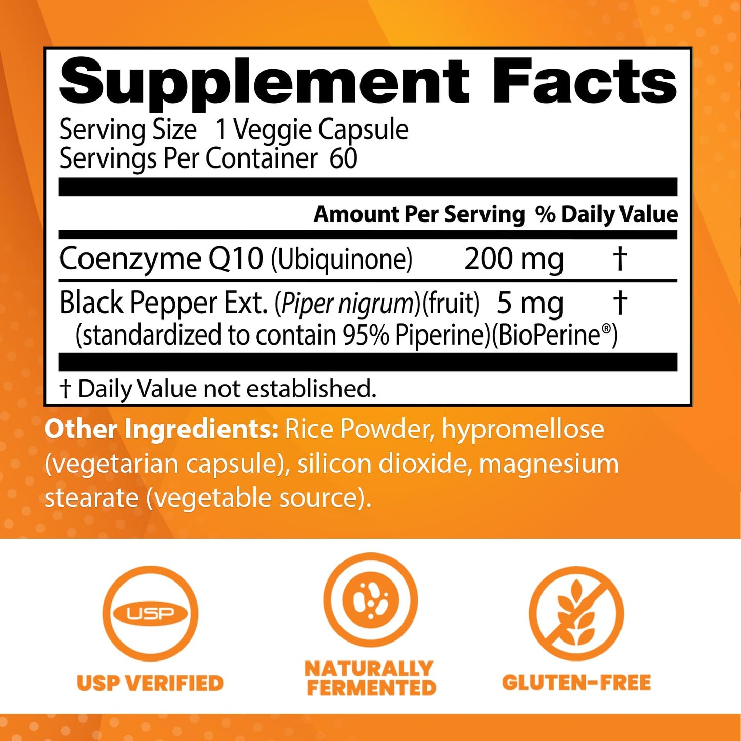 Doctor's Best High Absorption CoQ10 with BioPerine Gluten Free Naturally Fermented Doctor's BESTBuy Supplements Australia