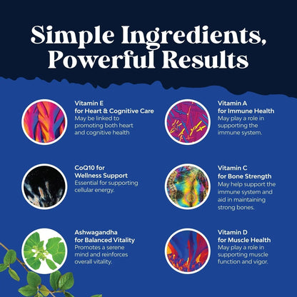 Bundle of Daily Mens Multivitamins Gummies with Zinc and Biotin for Energy and Immunity and Daily Multivitamin for Women Gummies - Gummy Vitamins for Health and Wellness Natures CraftBuy Supplements Australia