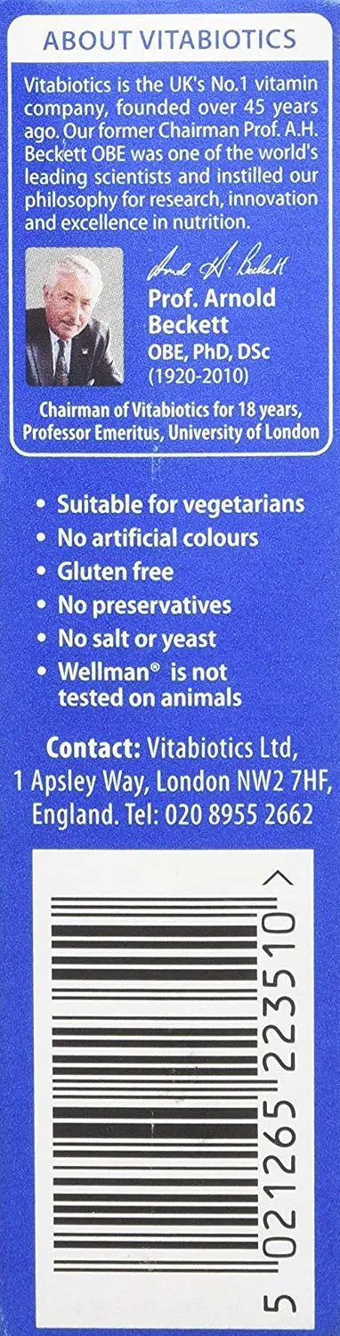 Wellman 4 X 50+ 30 Tablets WellmanBuy Supplements Australia