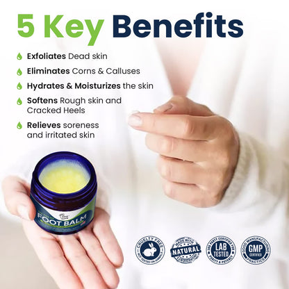 Tea Tree Oil Foot Balm/ Moisturizer For Dry Cracked Feet - Instantly Hydrates & Soothes FOOT CUREBuy Supplements Australia