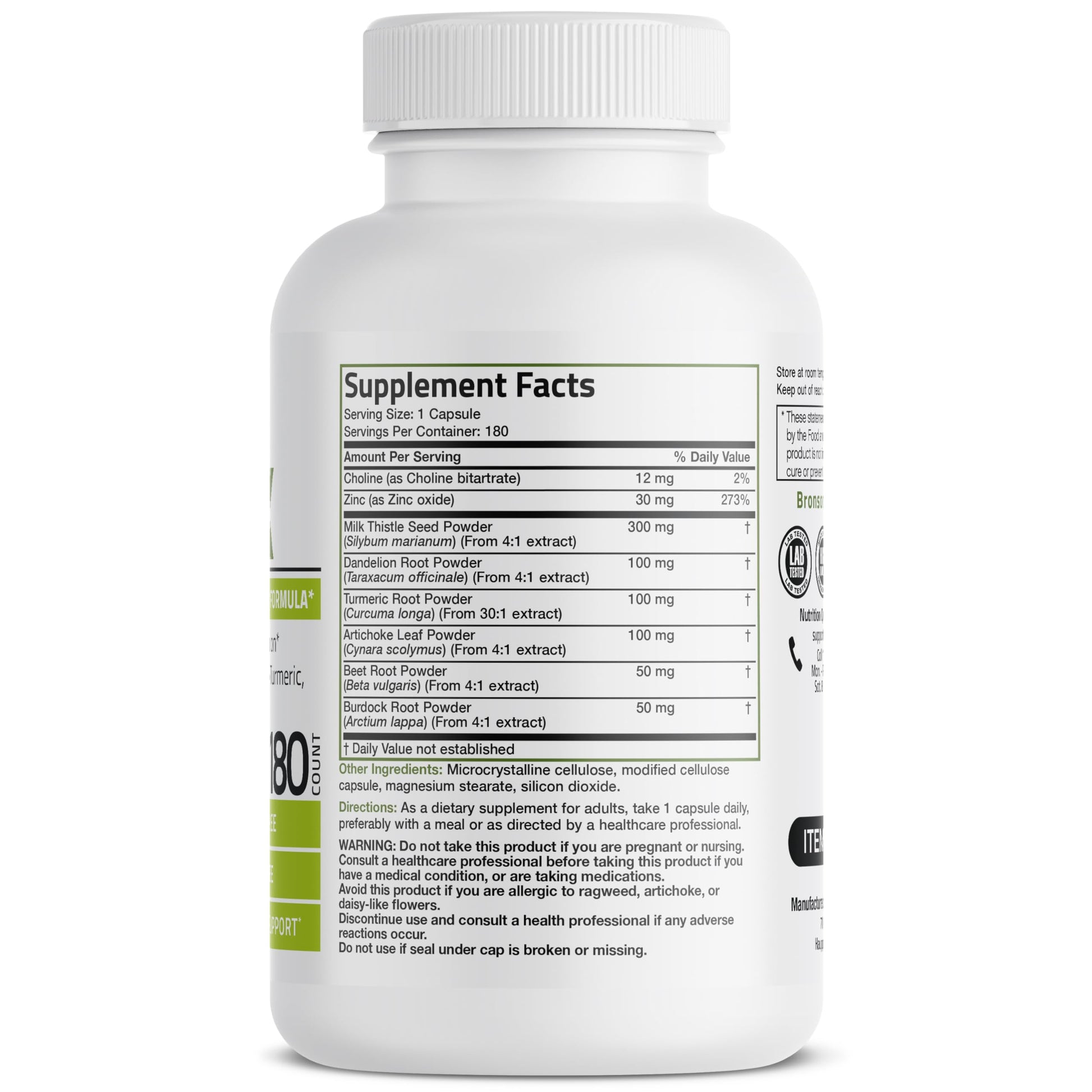 Bronson Liver Detox Advanced Detox & Cleansing Formula Supports Health Liver Function BronsonBuy Supplements Australia
