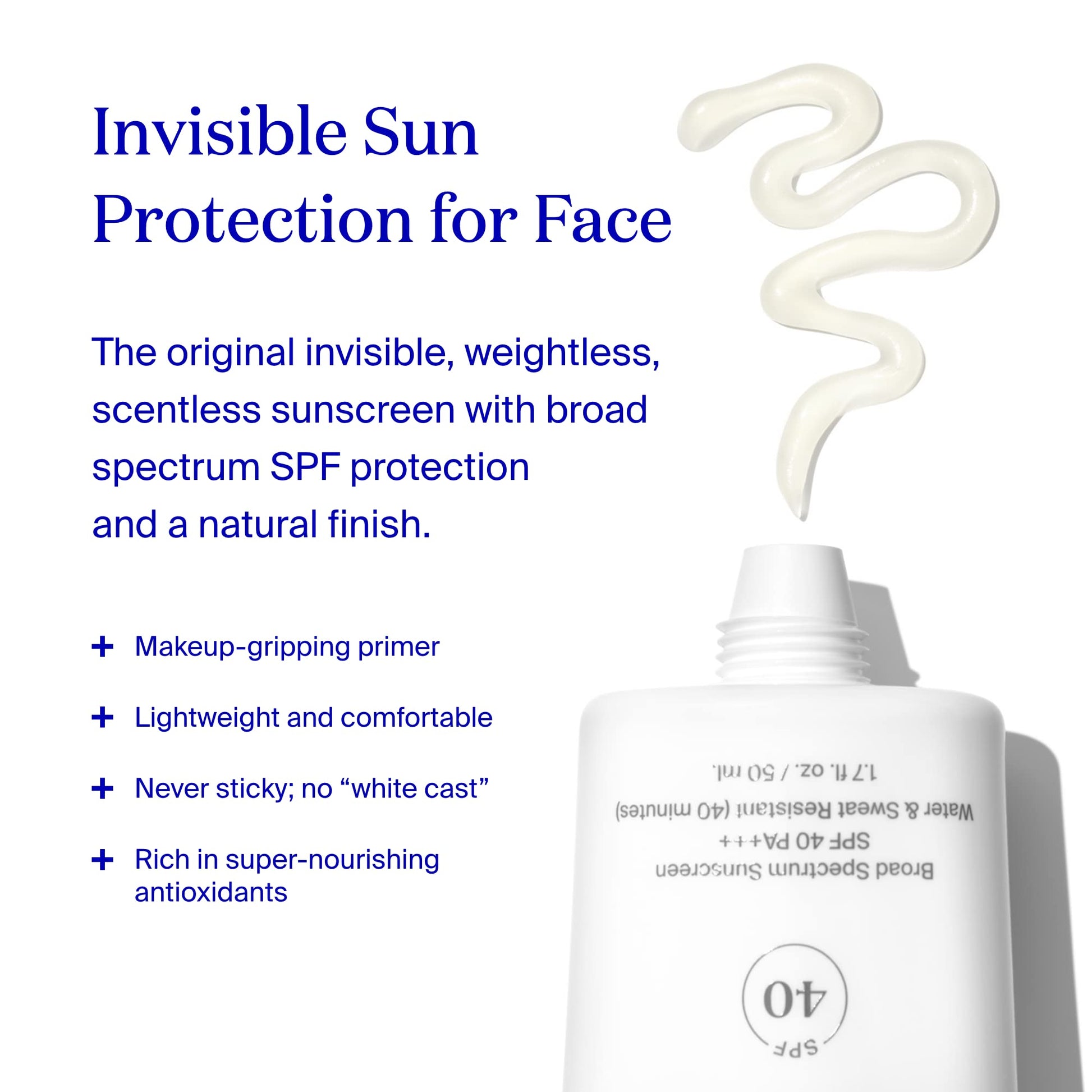 Supergoop! Unseen Sunscreen - SPF 40-1.7 fl oz - Invisible, Broad Spectrum Face Supergoop!Buy Supplements Australia