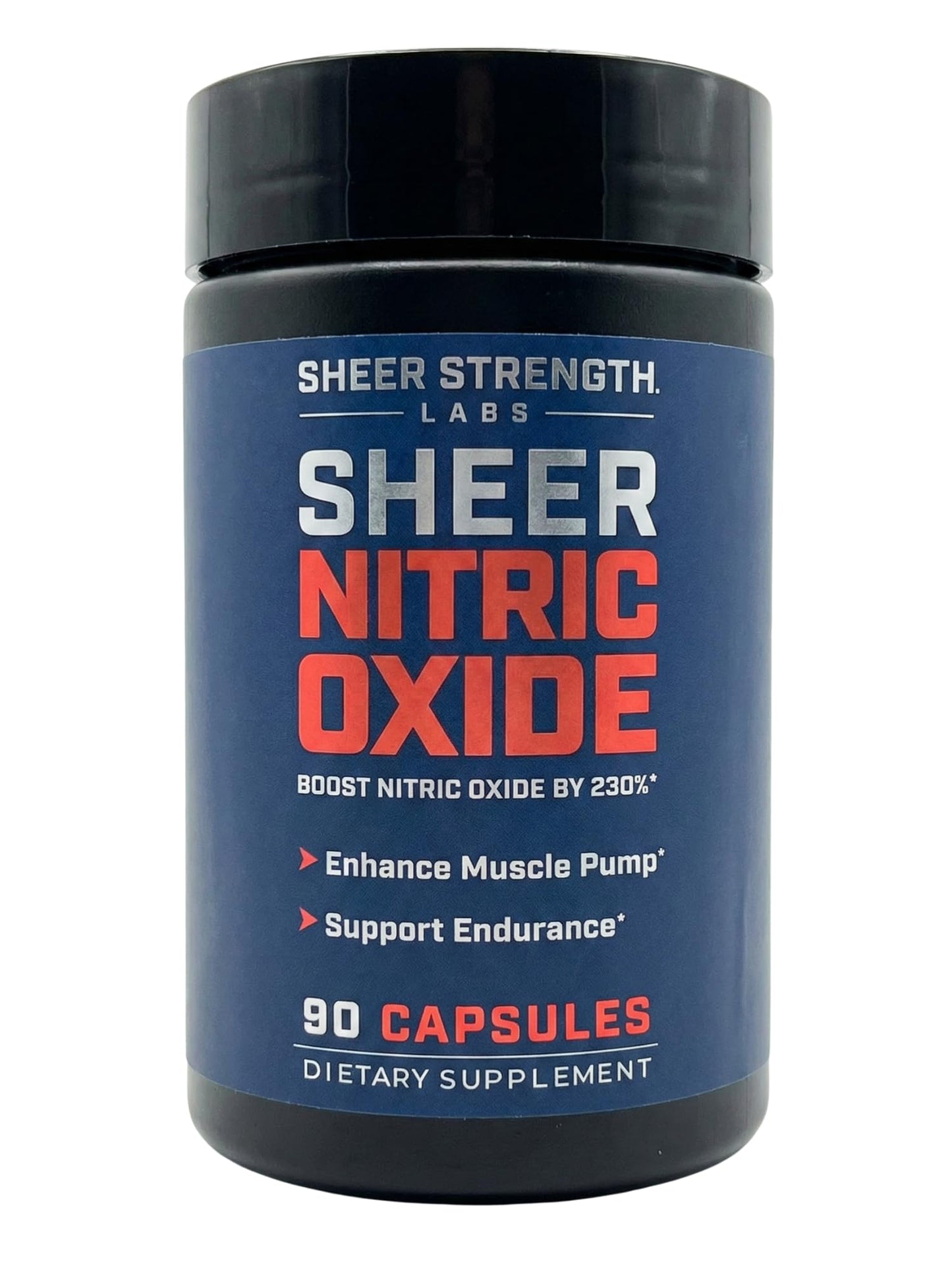 Sheer Strength Labs Nitric Oxide Supplement for Men - Clinically Tested for Pumps & Blood Flow - 270% More Nitric Oxide - Nitrosigine Supplement, S7 & Beetroot - Made in USA - 90 Capsules Sheer Strength LabsBuy Supplements Australia