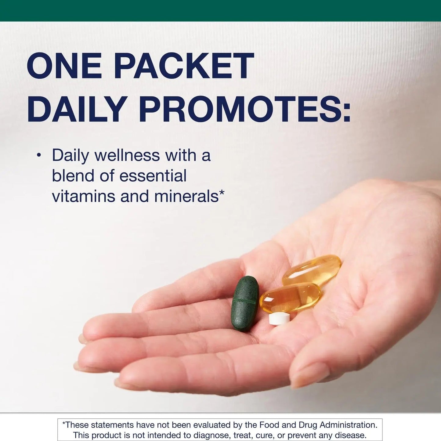 Metagenics Wellness Essentials Daily Packs - Multivitamin & Omega-3 Packets with Vitamins A, C, D, E & B - Supports Heart, Brain, Immune & Bone Health Metagenics