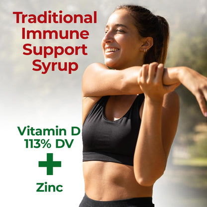 Jarabe Berro y Cebolla Immune Support Syrup with Vitamin D, Zinc & Natural Herbal Extracts – Eucalyptus, Honey, Onion, Garlic & More – Teens & Adult Wellness Formula – 8 Fl Oz Each | 2-Pack Berro y Cebolla MENPERBuy Supplements Australia