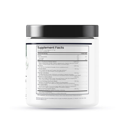 Nature's Pure Blend Super Greens Powder – Organic Greens Superfood Powder Supplements for Green Juice & Smoothie – Probiotic - Drink Mix for Energy Wellness and Digestion (Matcha Flavor, 30 Servings) Nature's Pure BlendBuy Supplements Australia