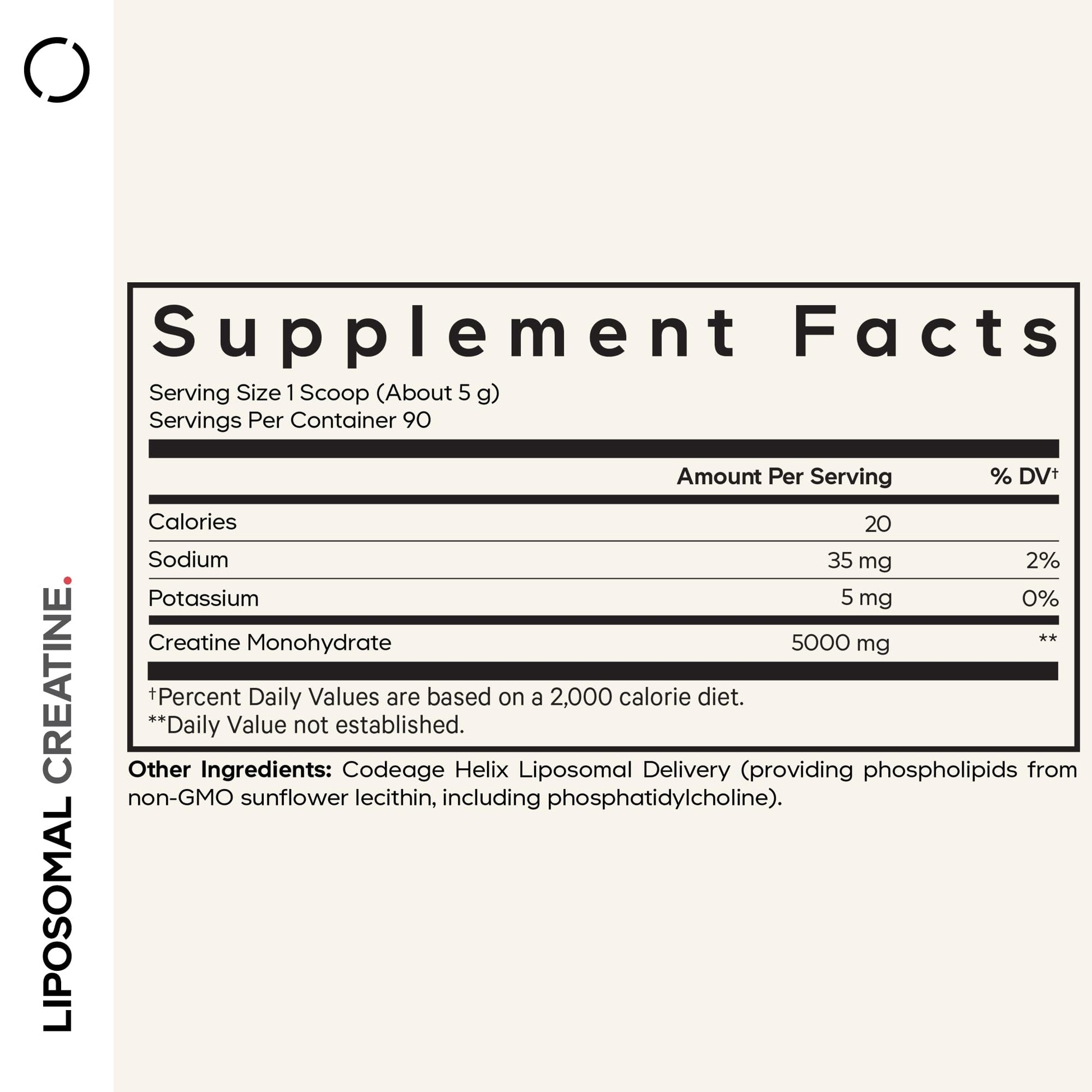 Codeage Liposomal Creatine Powder Supplement - 3-Month Supply - 5000mg Creatine Monohydrate Pre Workout & Post Workouts - Unflavored Creatine, Pure Creatine Powder, Creatinine for Sports - 90 Servings CodeageBuy Supplements Australia